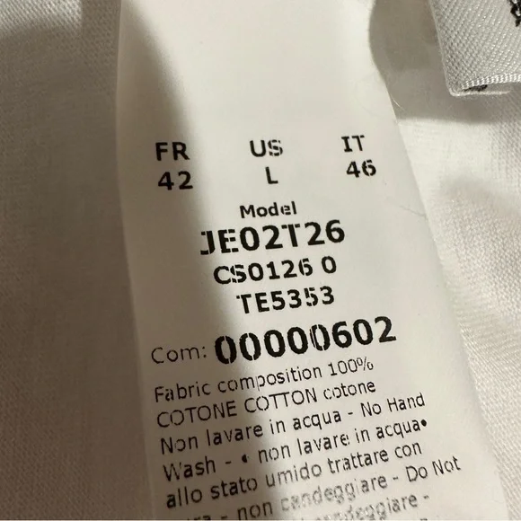 NWT Cloth and Steel Italy Claire with‎ Bow Accent Closure Sleeveless Shirt L - Picture 6 of 6